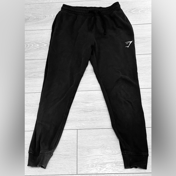 Gymshark Pants - Gymshark Sweatpants Womens Jr Size XS Black Joggers